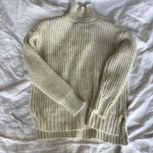 Cream Turtleneck